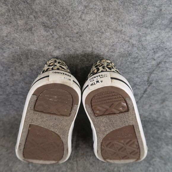 Converse Shoes Infant 9 Sneakers Chuck Taylor All Star Low Toddler Leopard Print - Picture 11 of 14